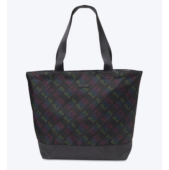 VS Pink rainbow logo tote NWT - Picture 4 of 8
